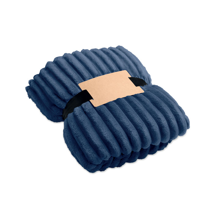 NIEVE – Coperta in pile a righe RPET